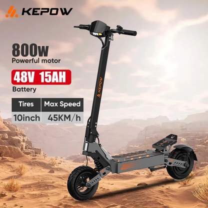 KEPOW F1 800W Foldable Electric Scooter, 45KM/H, 48V 15Ah