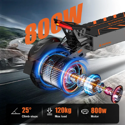 KEPOW F1 800W Foldable Electric Scooter, 45KM/H, 48V 15Ah