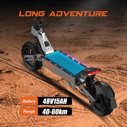 KEPOW F1 800W Foldable Electric Scooter, 45KM/H, 48V 15Ah