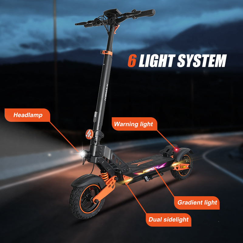 KEPOW K2 Max 1000W Electric Scooter, 50KM/H, 48V 20Ah