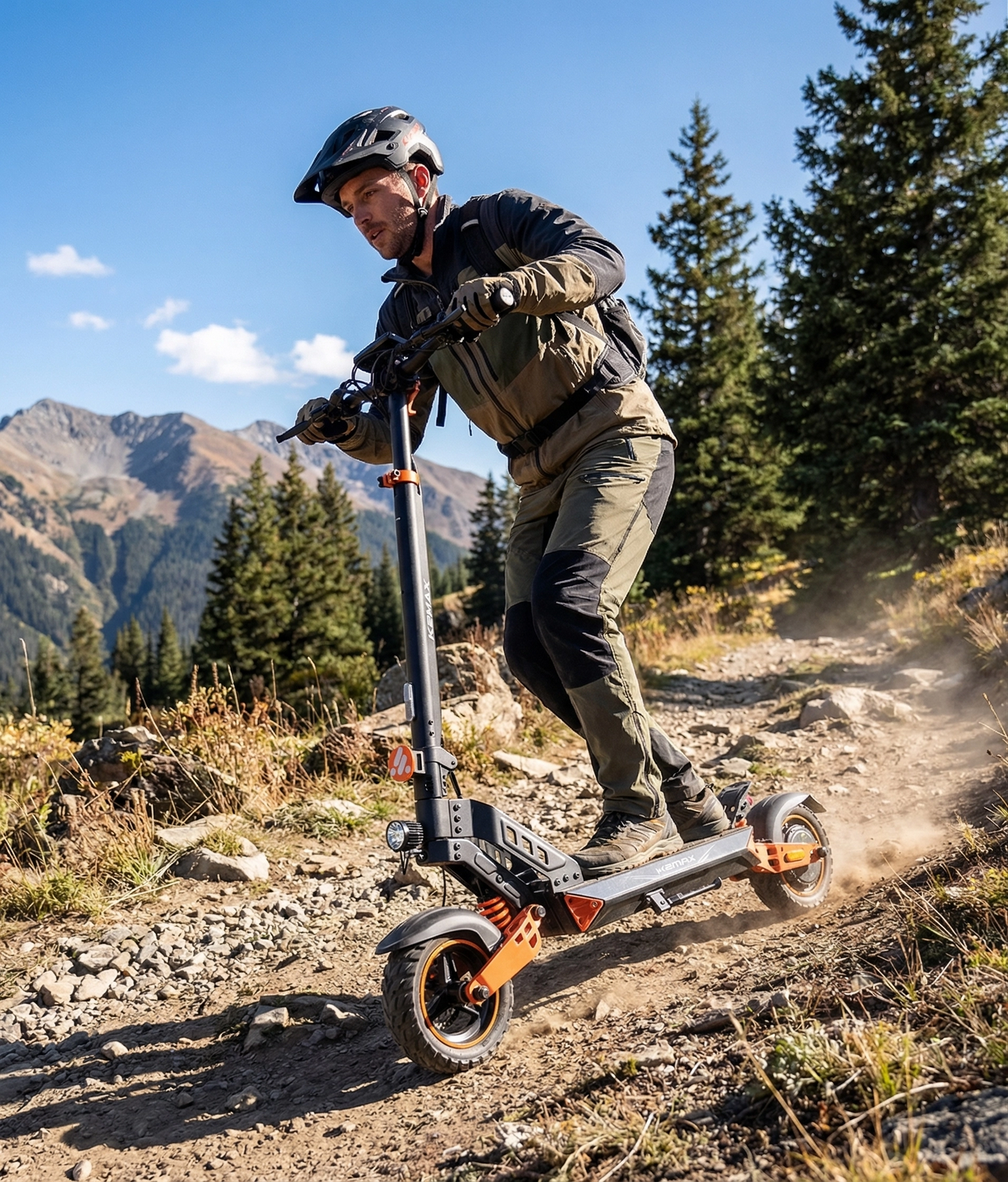 KEPOW K2 Max 1000W Electric Scooter, 50KM/H, 48V 20Ah