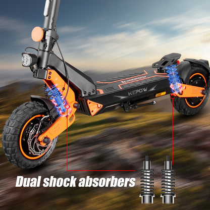 KEPOW K3 Master Dual 1200W Electric Scooter, 65KM/H, 52V 25Ah