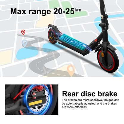 WildStride WI2 350W Foldable Electric Scooter, 25KM/H, 30KM Range