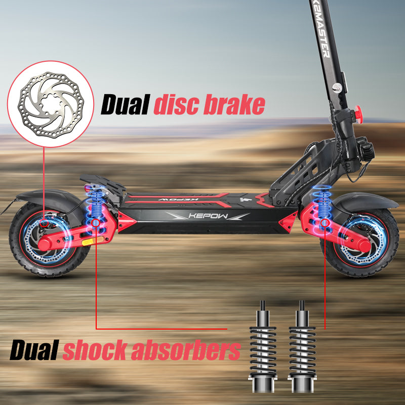 KEPOW K2 Master Dual 1000W Off-Road E-Scooter